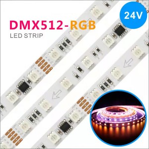 DMX512 Tiras LED 24V