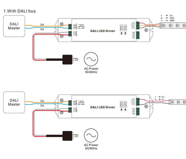 dali dimmable led driver-1