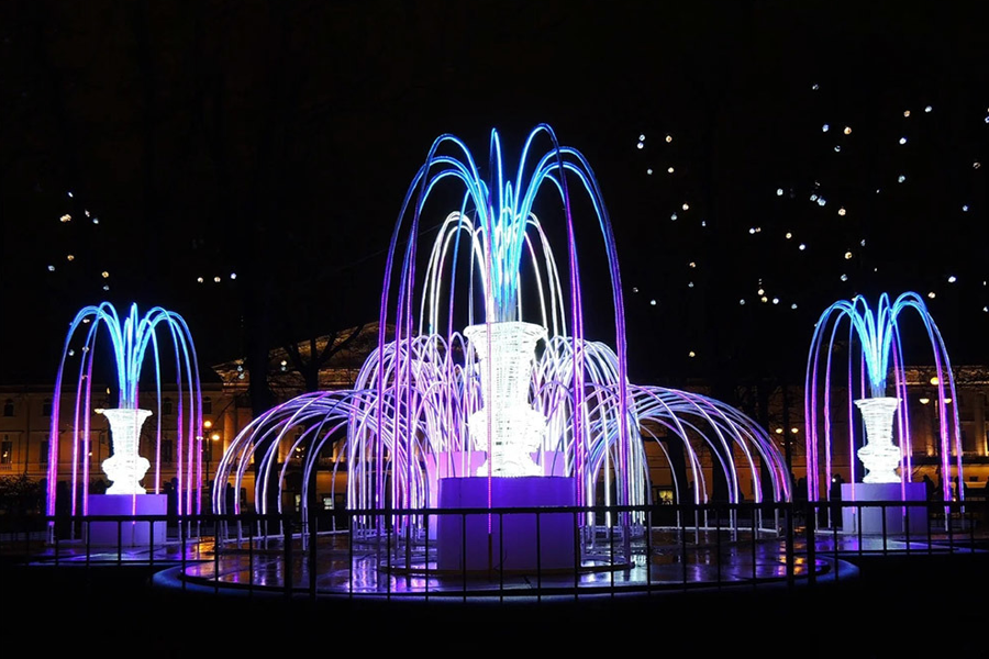 fountain strip light